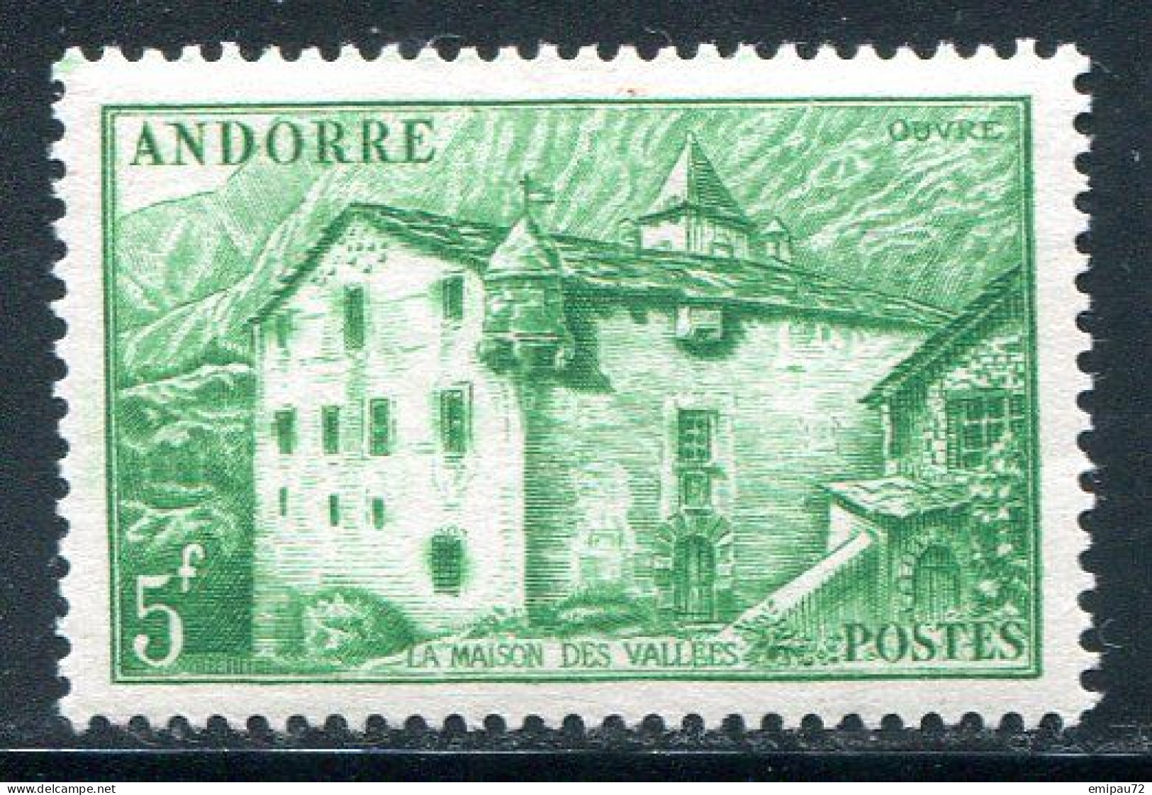 ANDORRE- Y&T N°123- Neuf Avec Charnière * - Unused Stamps