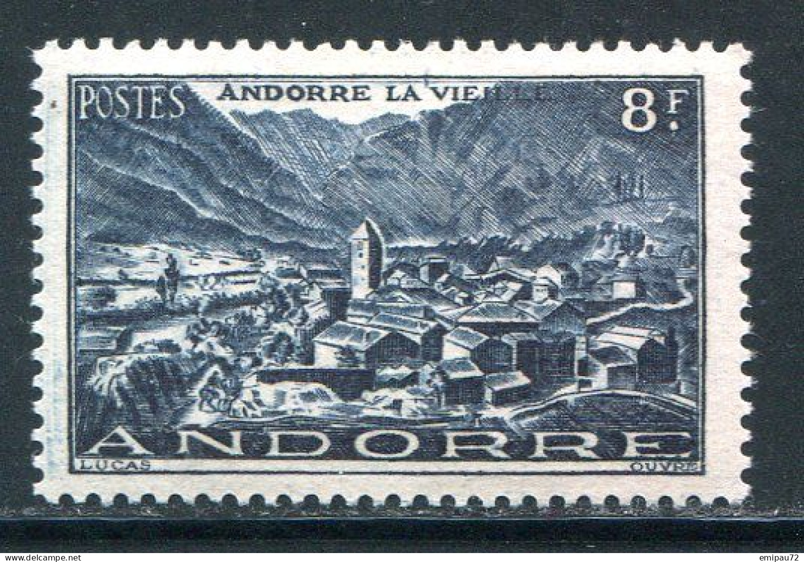 ANDORRE- Y&T N°127- Neuf Avec Charnière * - Unused Stamps