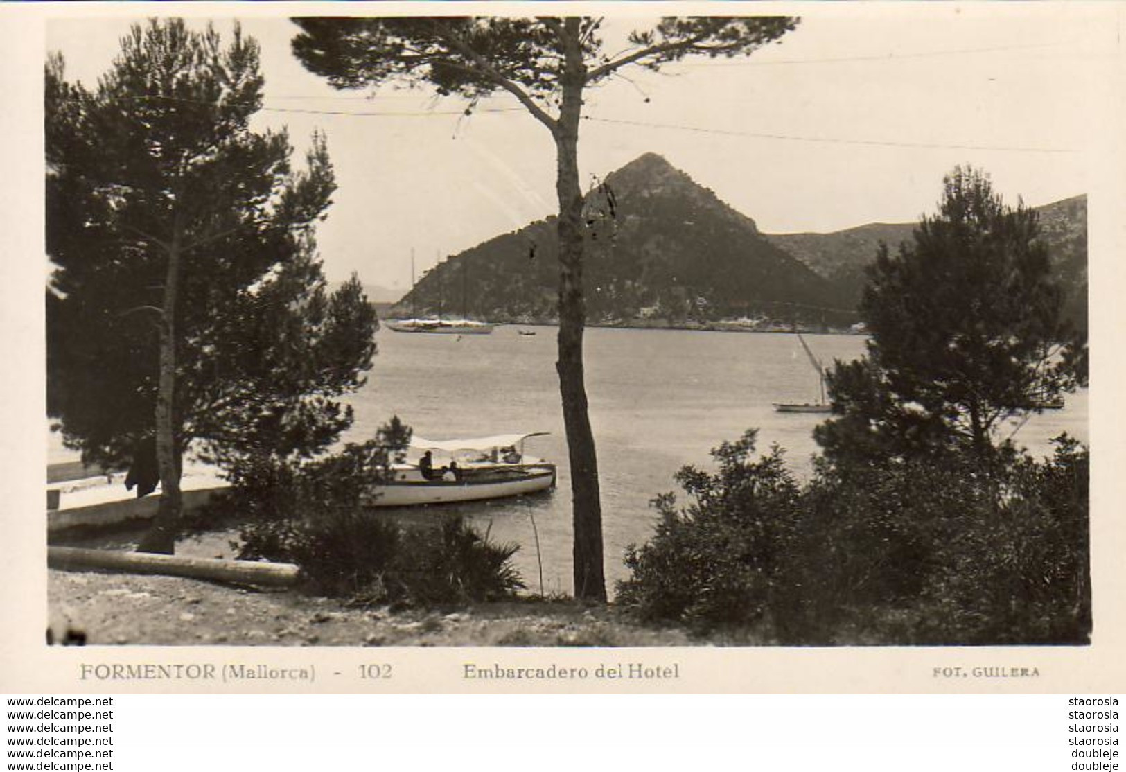 ISLA BALEARES  FORMENTOR  Embardadero Del Hotel  ..... - Formentera