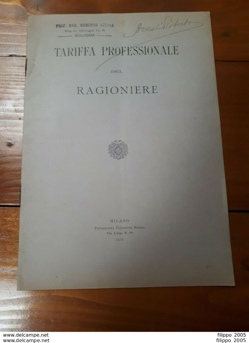 910 - 1953 Lotto Di 11 VECCHI LIBRI E MANUALI A Tema RAGIONERIA - Recht Und Wirtschaft