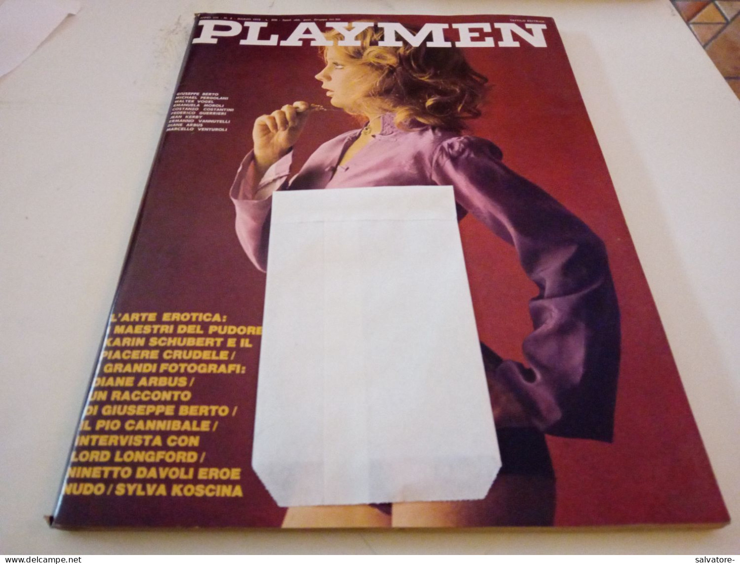 RIVISTA SEX- PLAYMEN- ANNO VII- NUMERO 3- MARZO 1973 - Lifestyle
