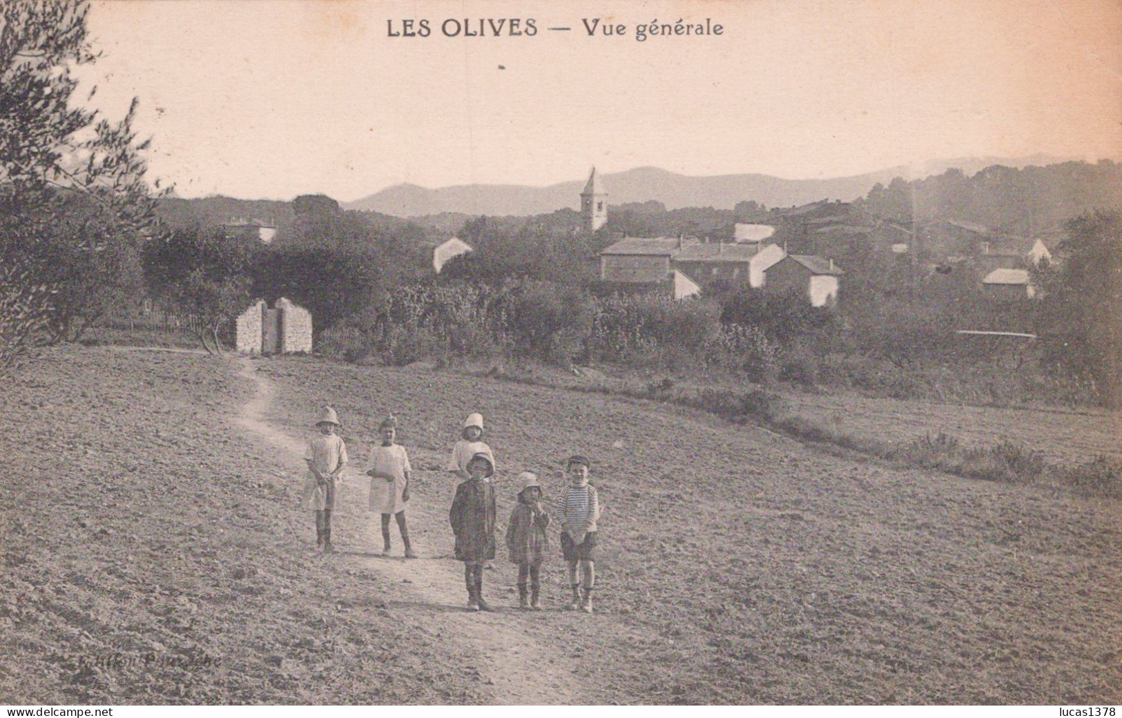 13 / MARSEILLE / LES OLIVES /  VUE GENERALE / JOLIE CARTE ANIMEE - Saint Barnabé, Saint Julien, Montolivet