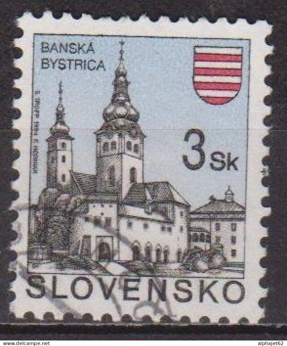 Villes Slovaques - SLOVAQUIE - Banska Bystrca - N° 170 - 1994 - Oblitérés