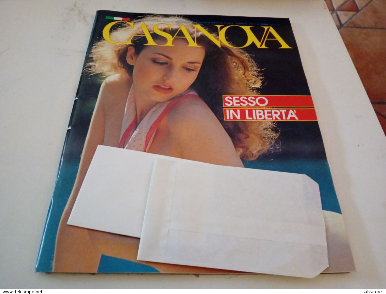 RIVISTA SEX  CASANOVA- EDIZIONE ITALIANA- ANNO V- MENSILE NUMERO 40- FEBBRAIO 1991 - Santé Et Beauté