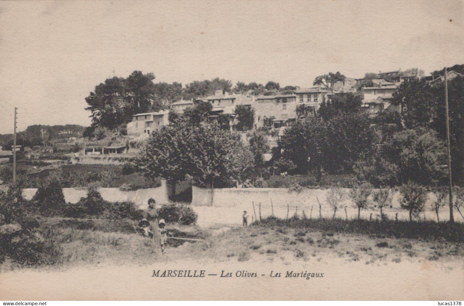 13 / MARSEILLE / LES OLIVES / LES MARTEGAUX - Saint Barnabé, Saint Julien, Montolivet