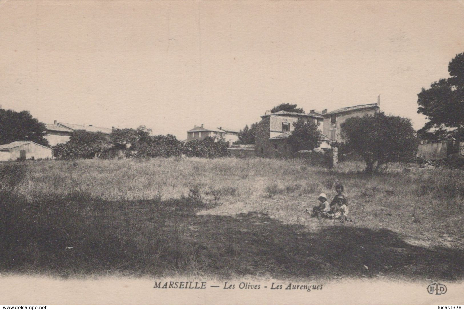 13 / MARSEILLE / LES OLIVES /  LES AURENGUES / RARE - Saint Barnabé, Saint Julien, Montolivet
