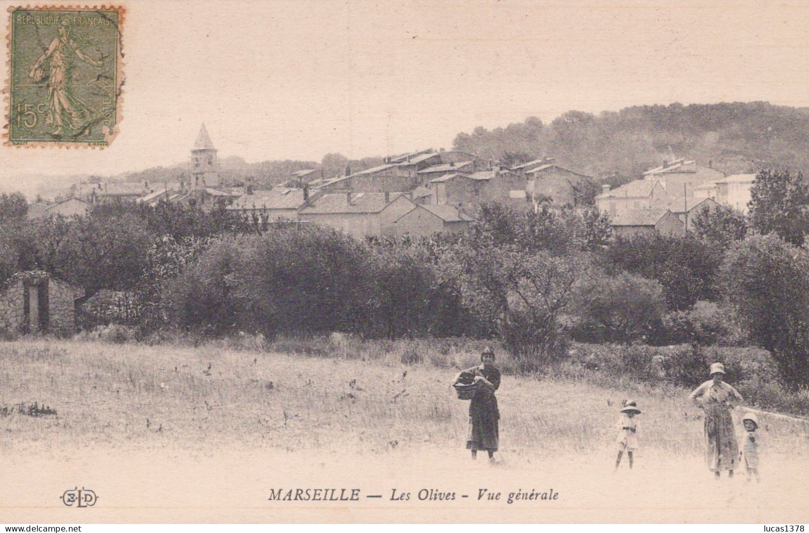 13 / MARSEILLE / LES OLIVES / VUE GENERALE / EDIT ELD - Saint Barnabé, Saint Julien, Montolivet