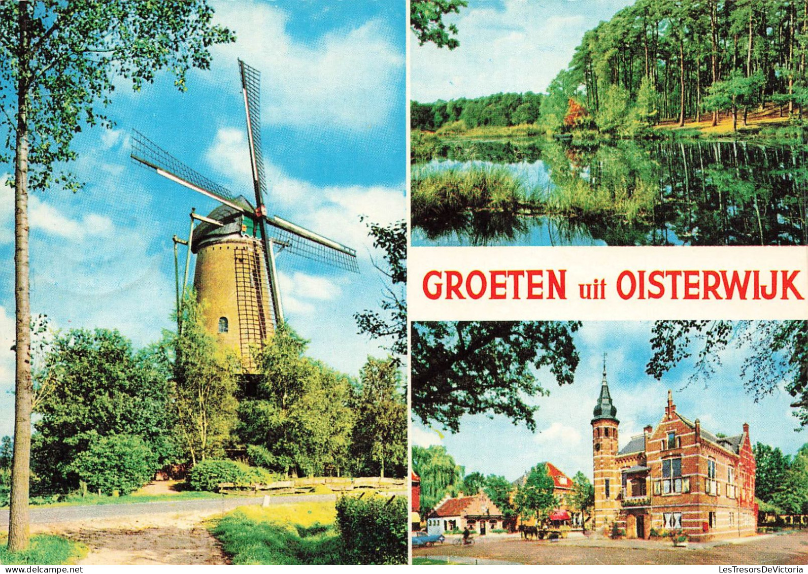 PAYS BAS - Oisterwijk - Multivues - Colorisé - Carte Postale - Autres & Non Classés