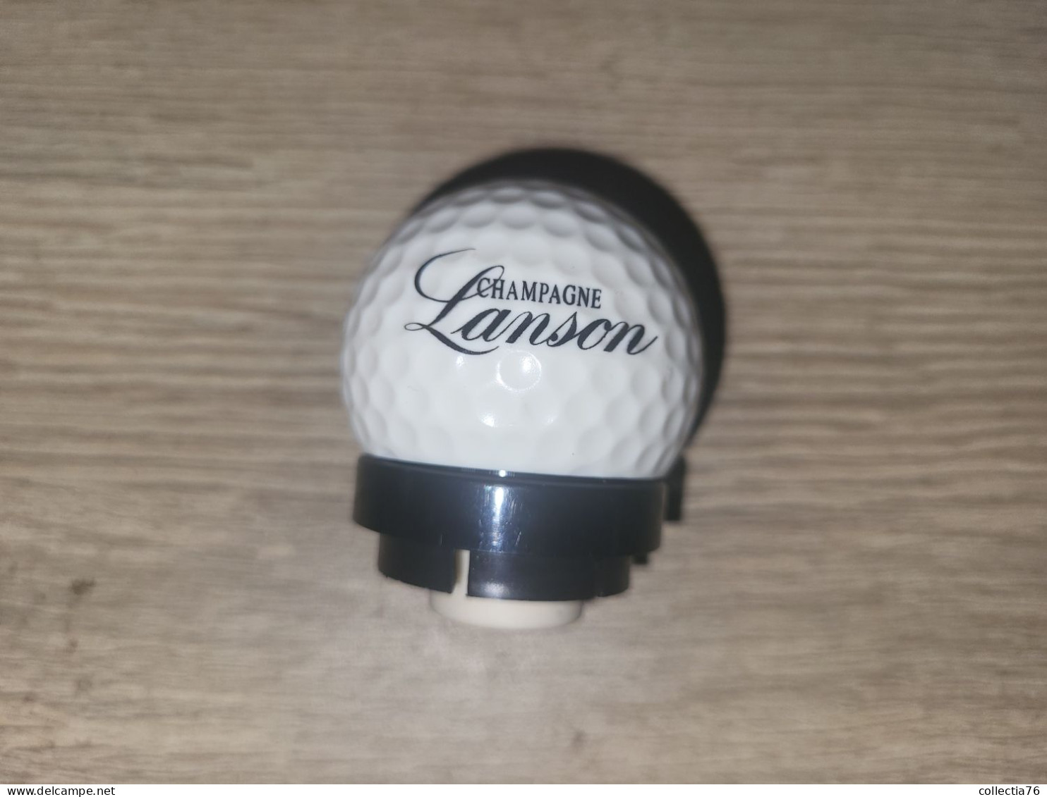 BISTROT CAPSULES BOUCHON CHAMPAGNE LANSON EN FORME DE BALLE DE GOLF - Lanson