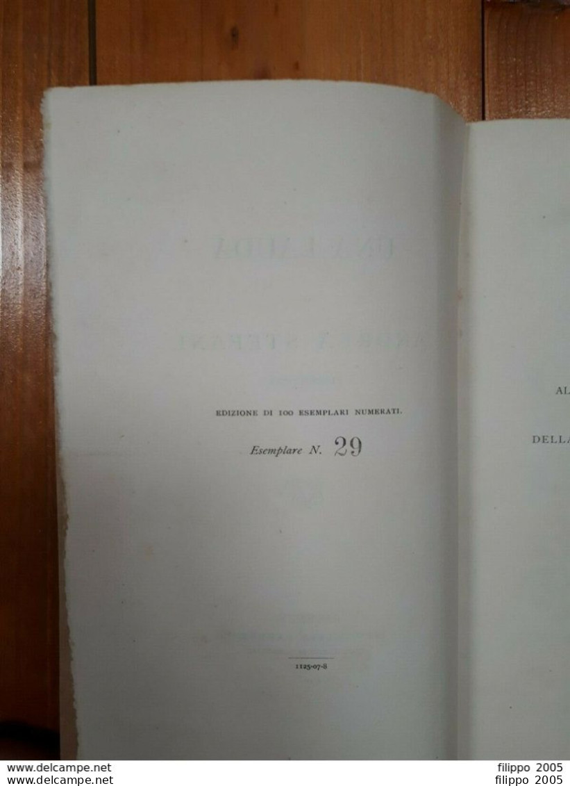 1908 - UNA LAUDA DI ANDREA STEFANI - OPUSCOLO - N.29 DI SOLE 100 COPIE NUMERATE - Old Books