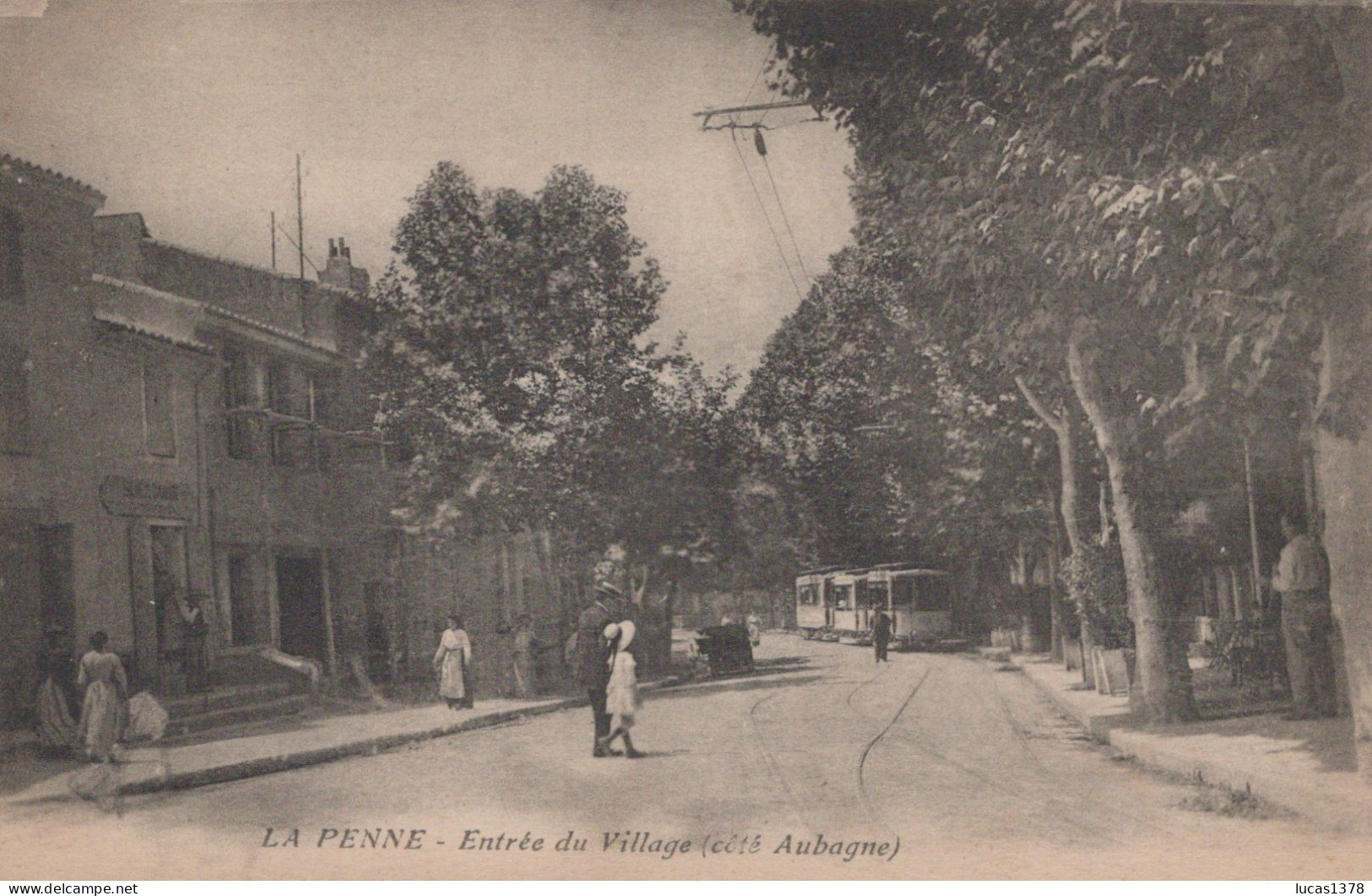 13 / MARSEILLE / LA PENNE SUR HUVEAUNE /  ENTREE DU VILLAGE COTE AUBAGNE - Saint Marcel, La Barasse, Saintt Menet