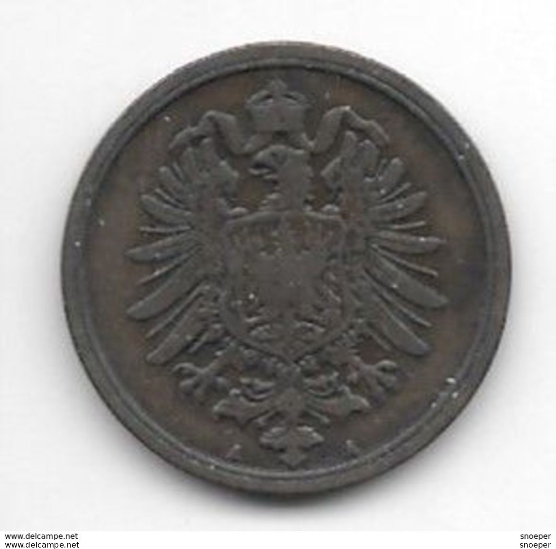 *empire 2 Pfennig 1875 A   Km 2 - 2 Pfennig