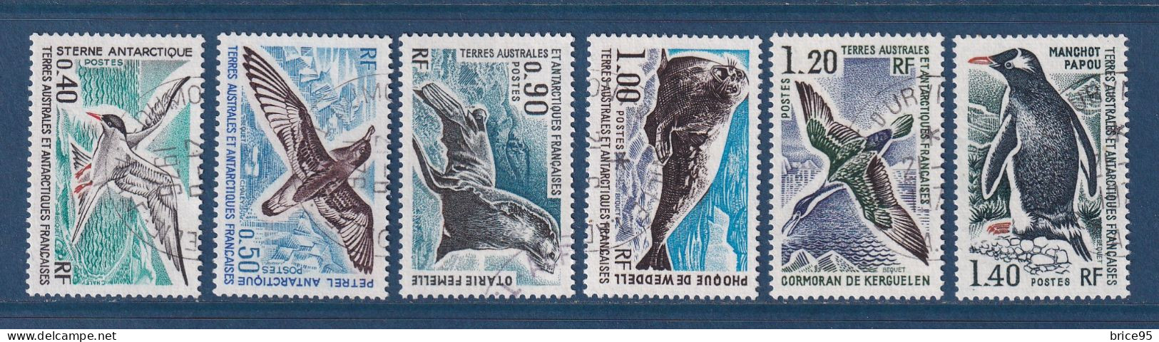 TAAF - YT N° 55 à 60 - Oblitéré - 1976 - Used Stamps