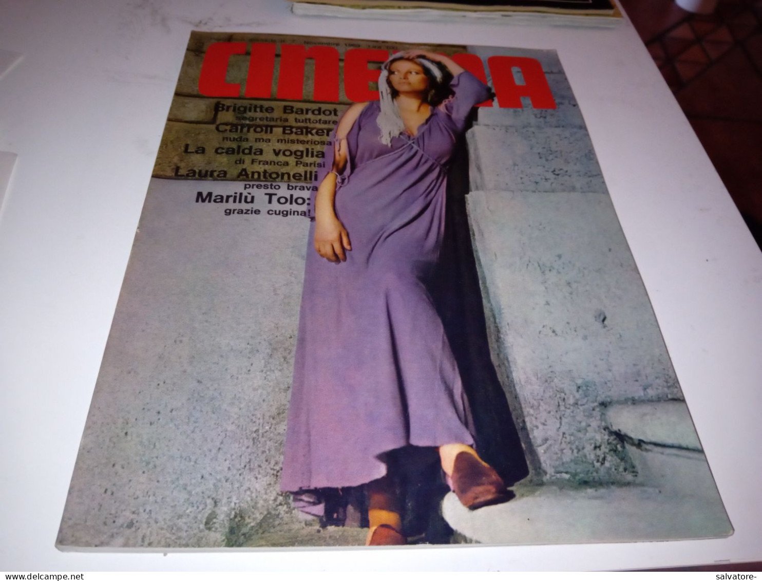 RIVISTA KING CINEMA - PERIODICO MENSILE- NUMERO 7- NOVEMBRE 1969 - Kino