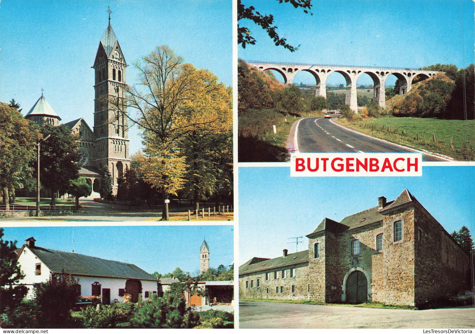 BELGIQUE - Butgenbach - Multivues - Colorisé - Carte Postale - Bütgenbach
