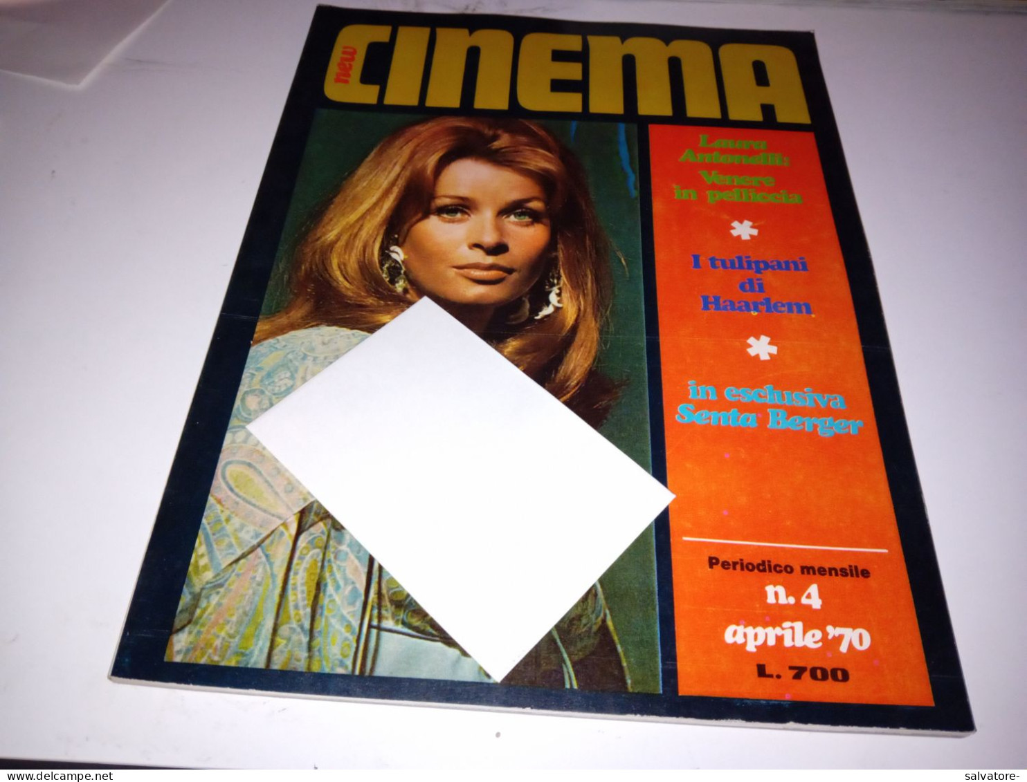 RIVISTA NEW CINEMA- PERIODICO MENSILE- NUMERO 4- APRILE 1970 - Cine