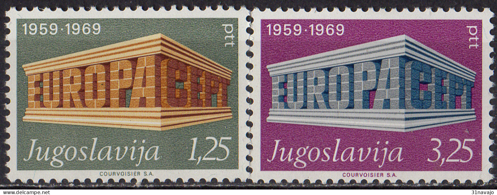 YOUGOSLAVIE - Europa CEPT 1969 - 1969