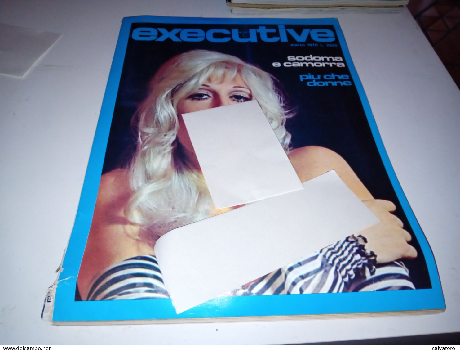 RIVISTA EXCECUTIVE- MARZO 1970 - Gezondheid En Schoonheid