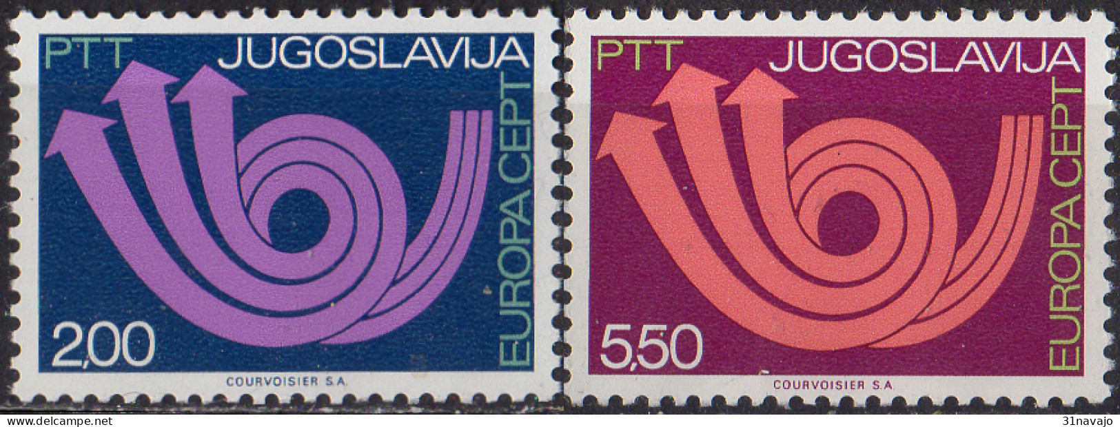 YOUGOSLAVIE - Europa CEPT 1973 - 1973