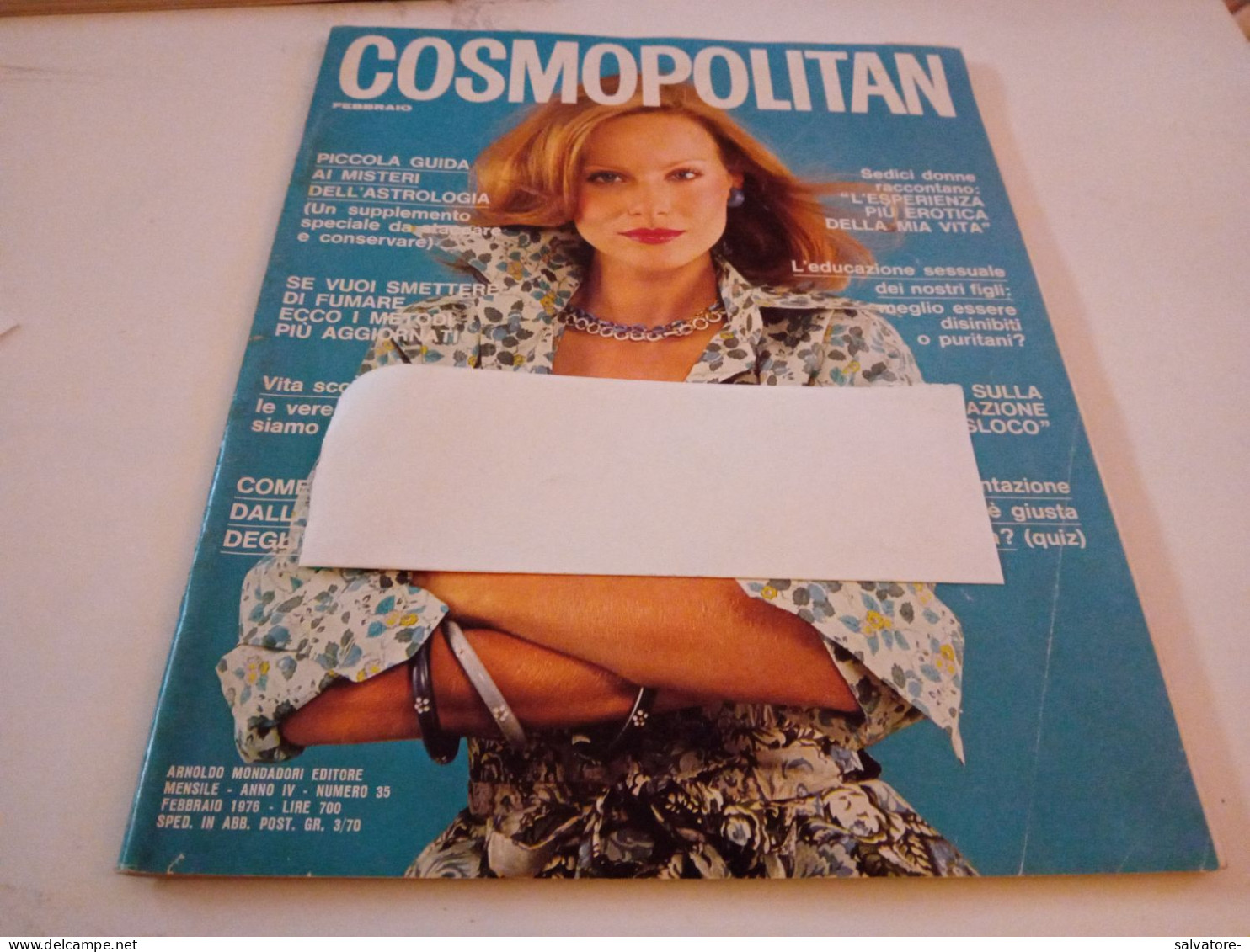 RIVISTA COSMOPOLITAN-FEBBRAIO 1976- - Health & Beauty