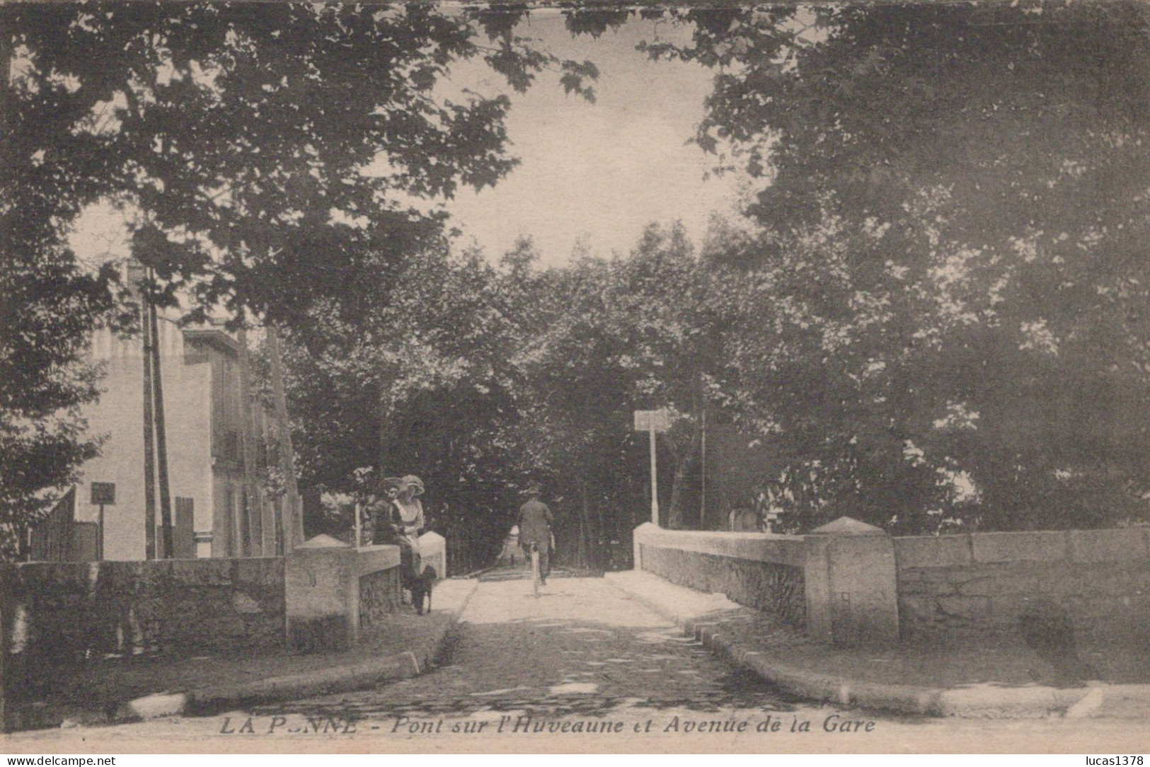 13 / MARSEILLE / LA PENNE SUR HUVEAUNE  / PONT SUR L HUVEAUNE ET AVENUE DE LA GARE - Saint Marcel, La Barasse, Saintt Menet