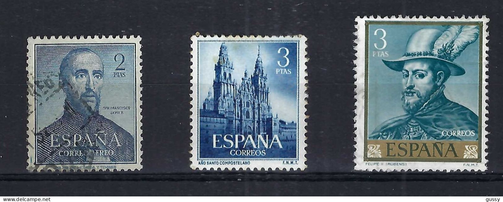 ESPAGNE Ca.1953-62: TP Neuf* Et Obl. - Oblitérés