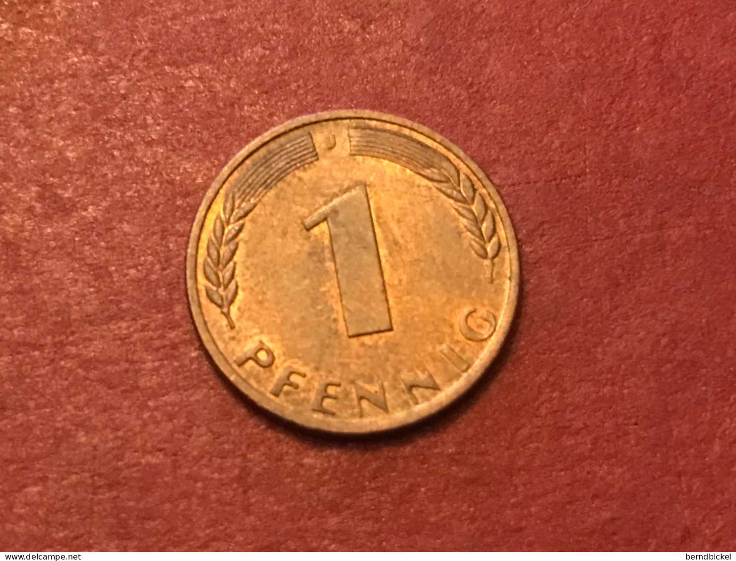 Münze Münzen Umlaufmünze Deutschland BRD 1 Pfennig 1968 Münzzeichen J - 1 Pfennig