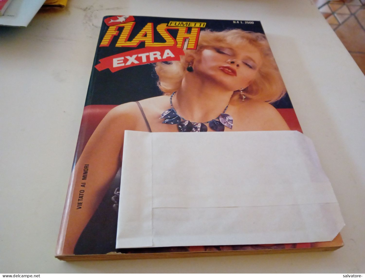 RIVISTA A FUMETTI SEX - FLASH EXTRA- NUMERO 4- - Lifestyle