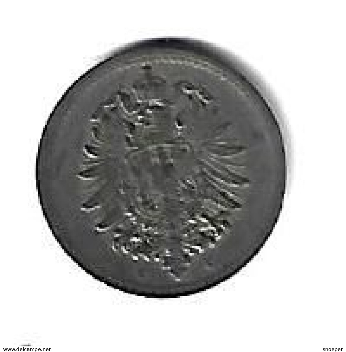 Empire 5 Pfennig 1875  C Km 3  VF+ - 2 Pfennig