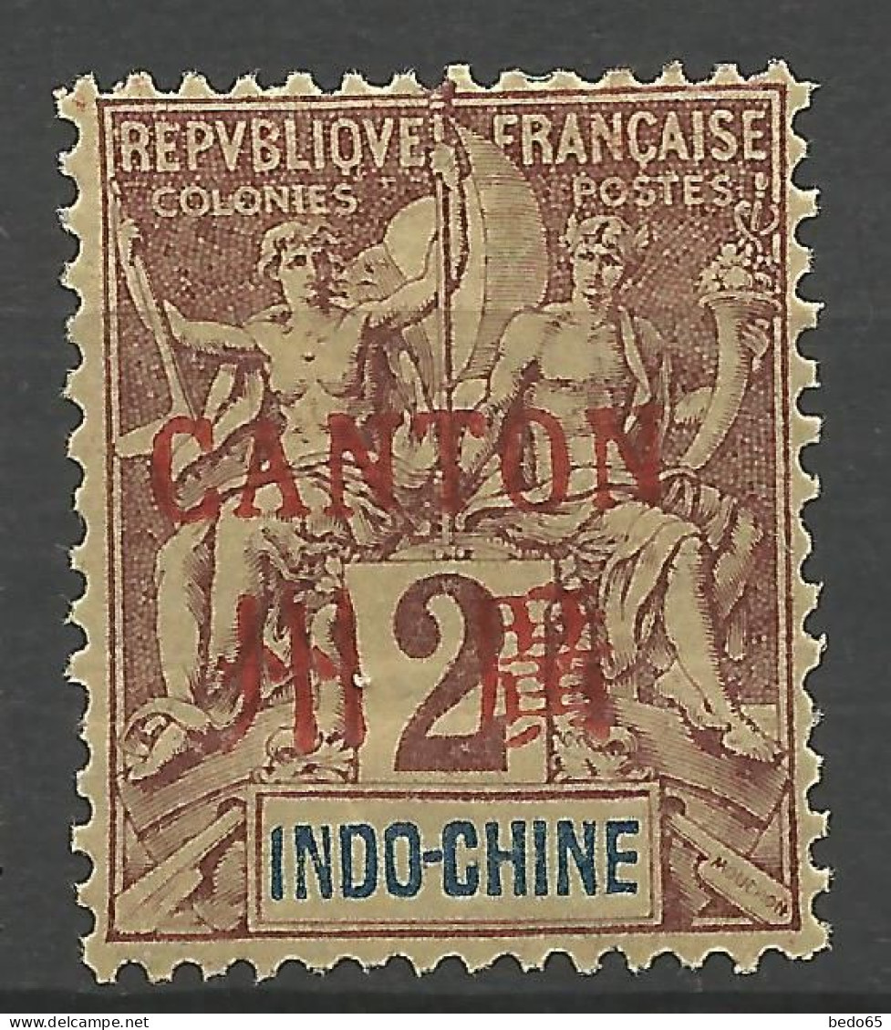 CANTON N° 2 NEUF*  TRACE DE CHARNIERE / Hinge / MH - Unused Stamps