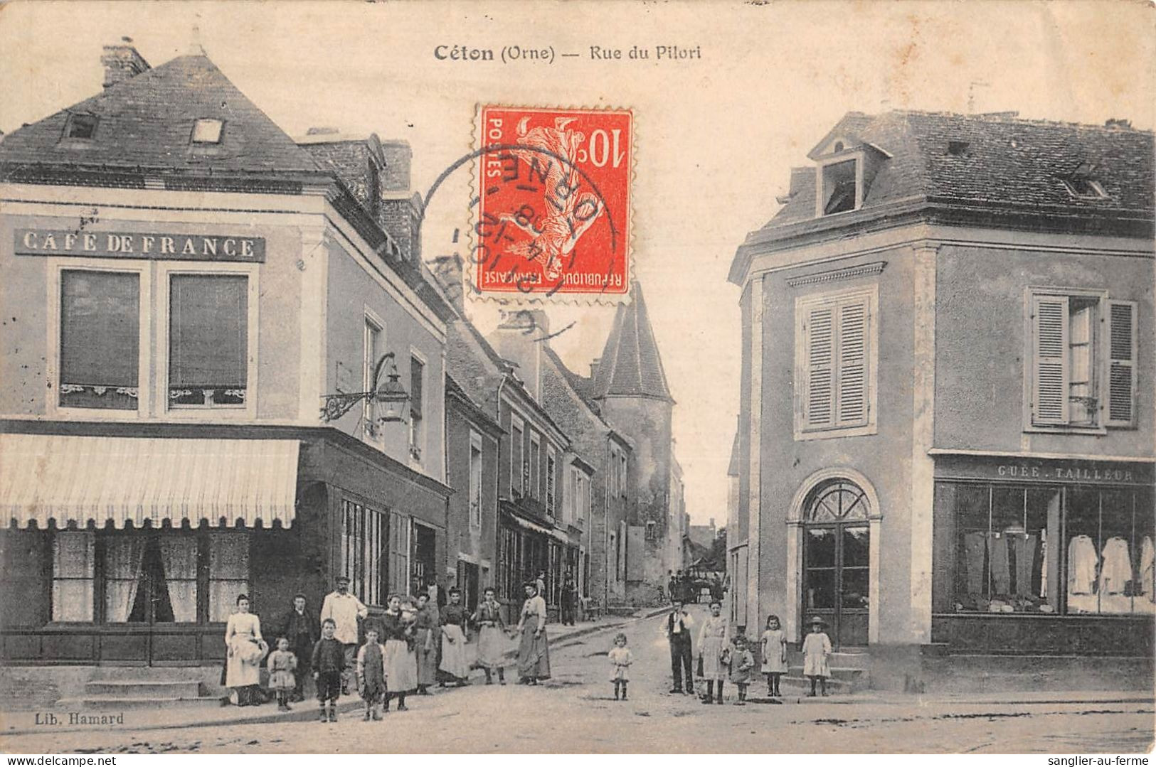 CPA 61 CETON / RUE DU PILORI - Altri & Non Classificati