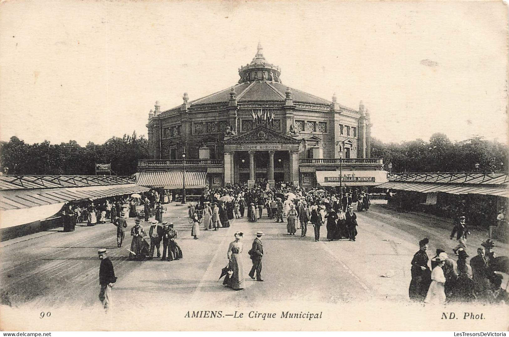 FRANCE - Amiens - Le Cirque Municipal - ND Phot - Carte Postale Ancienne - Amiens