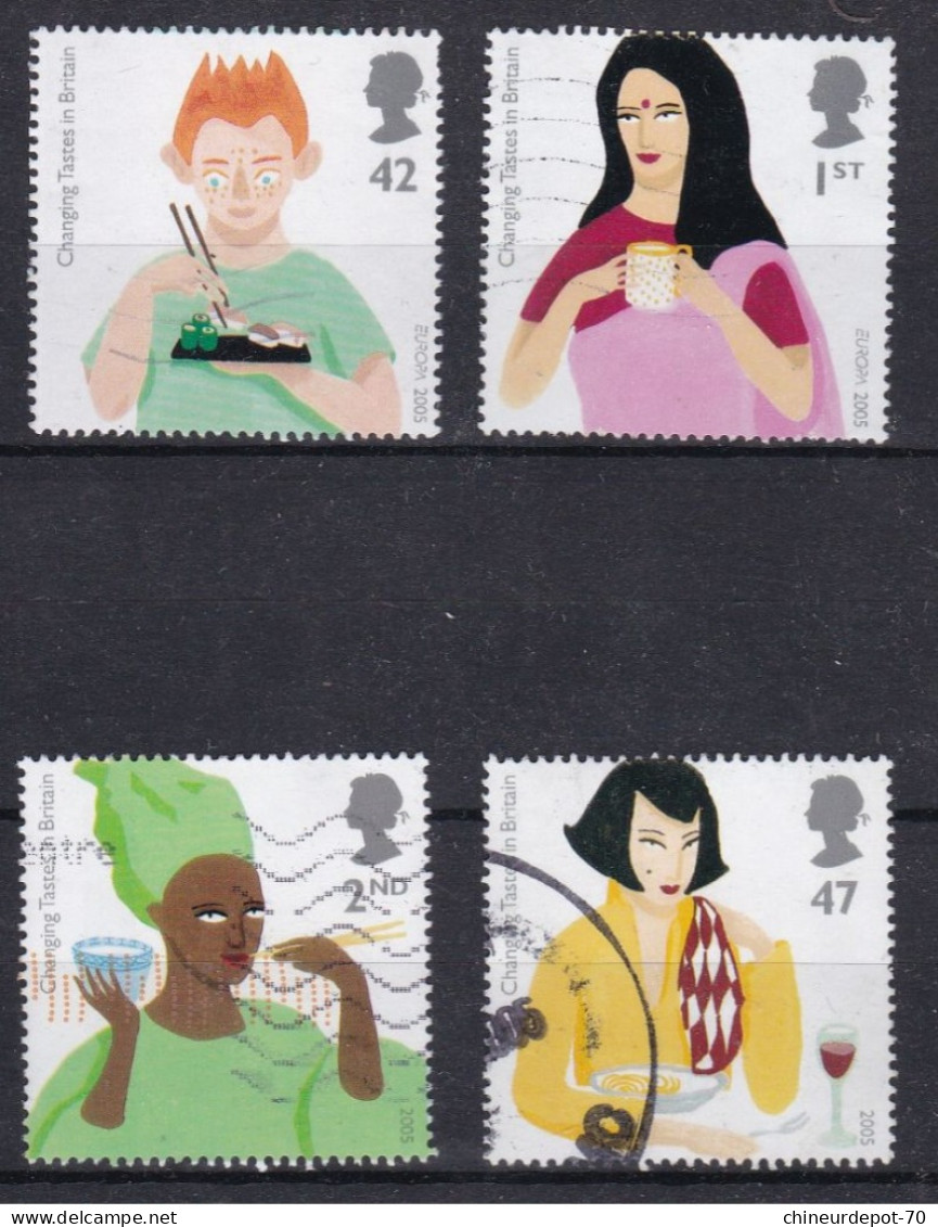 Changing Tastes In Britain - Used Stamps