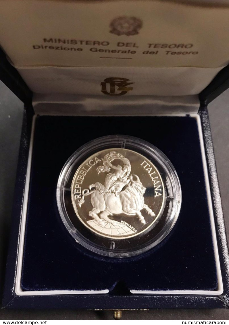 Italia 1995 10000 Lire 40° Anniversario Conferenza Messina In Confezione Della Zecca Proof - Conmemorativas