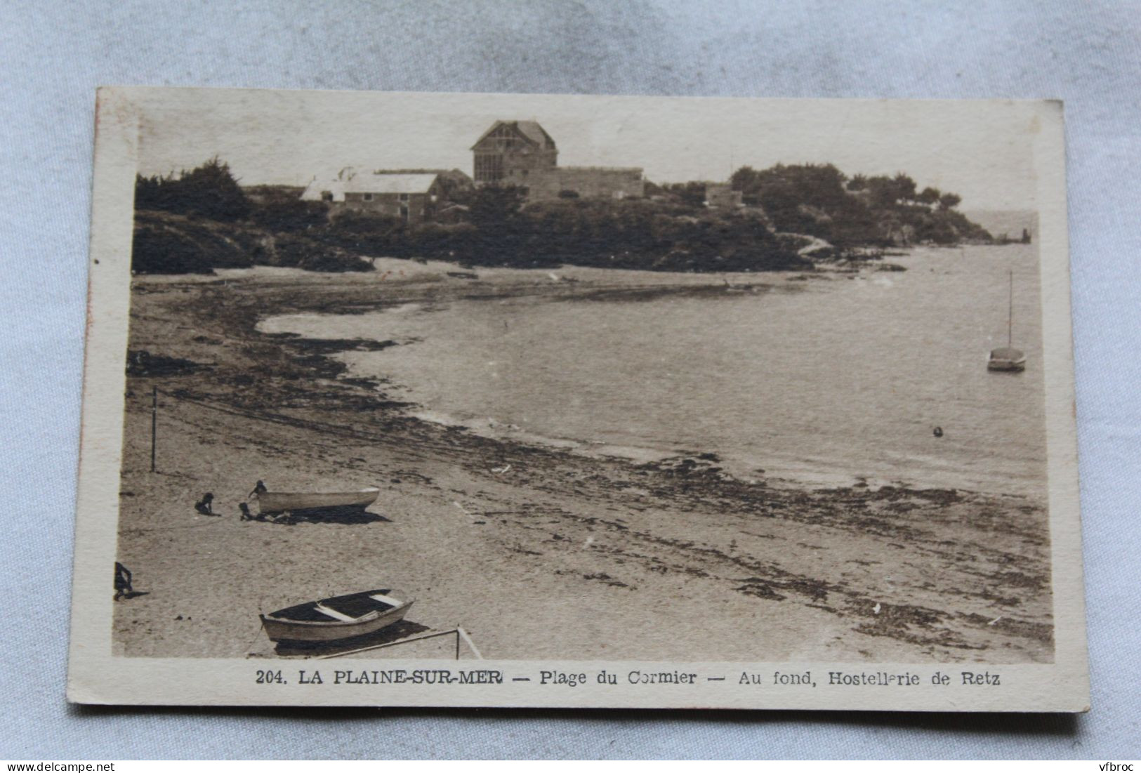 Cpsm 1950, La Plaine Sur Mer, Plage Du Cormier, Loire Atlantique 44 - La-Plaine-sur-Mer