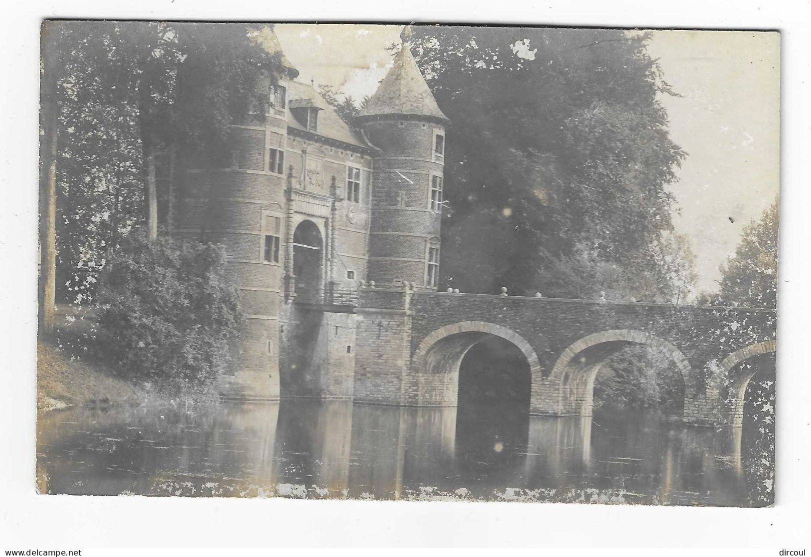 55799    GRAND  BIGARD    CHATEAU  PHOTO  SUR  CARTON - Dilbeek