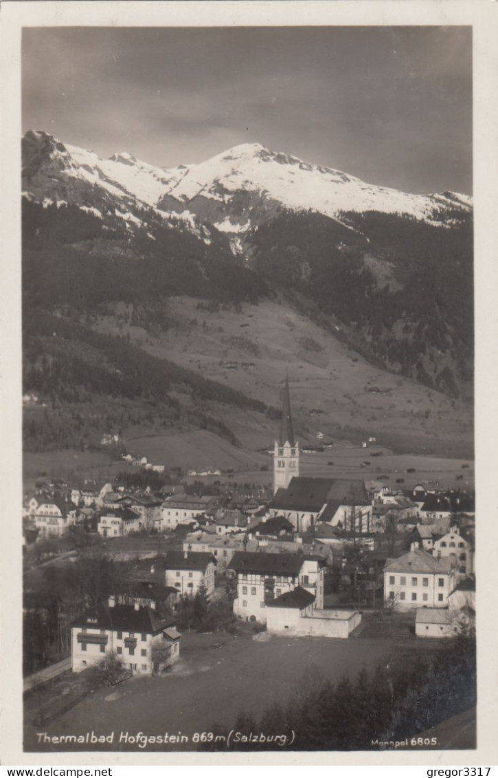 E712) Thermalbad HOFGASTEIN - Salzburg - Tolle Hochglanz FOTO AK Mit HAUS DETAILS ALT! - Bad Hofgastein