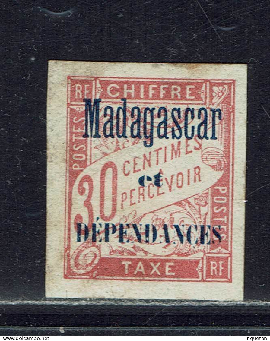 Madagascar. 1896. T. Taxe N° 4 * TB. - Impuestos