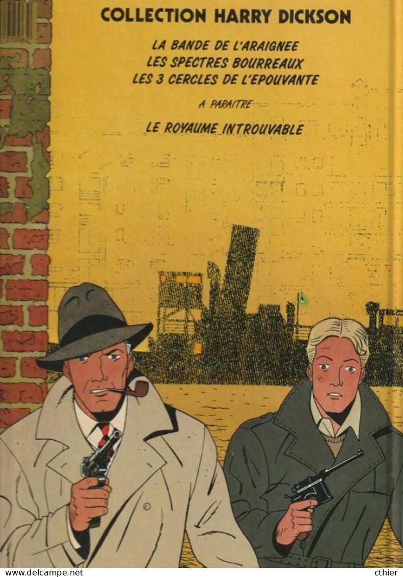 HARRY DICKSON - LES 3 CERCLES DE L'EPOUVANTE - Edition Originale 1990 - Tome 3 - "2" - Harry Dickson