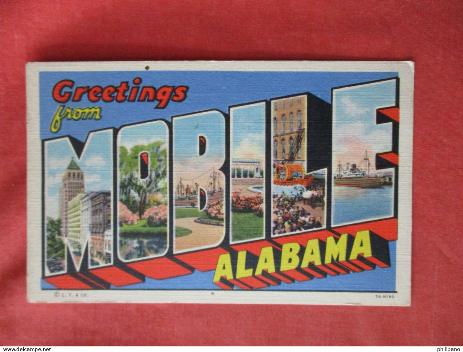 Greetings.  Mobile - Alabama > Mobile  Ref 6275 - Mobile