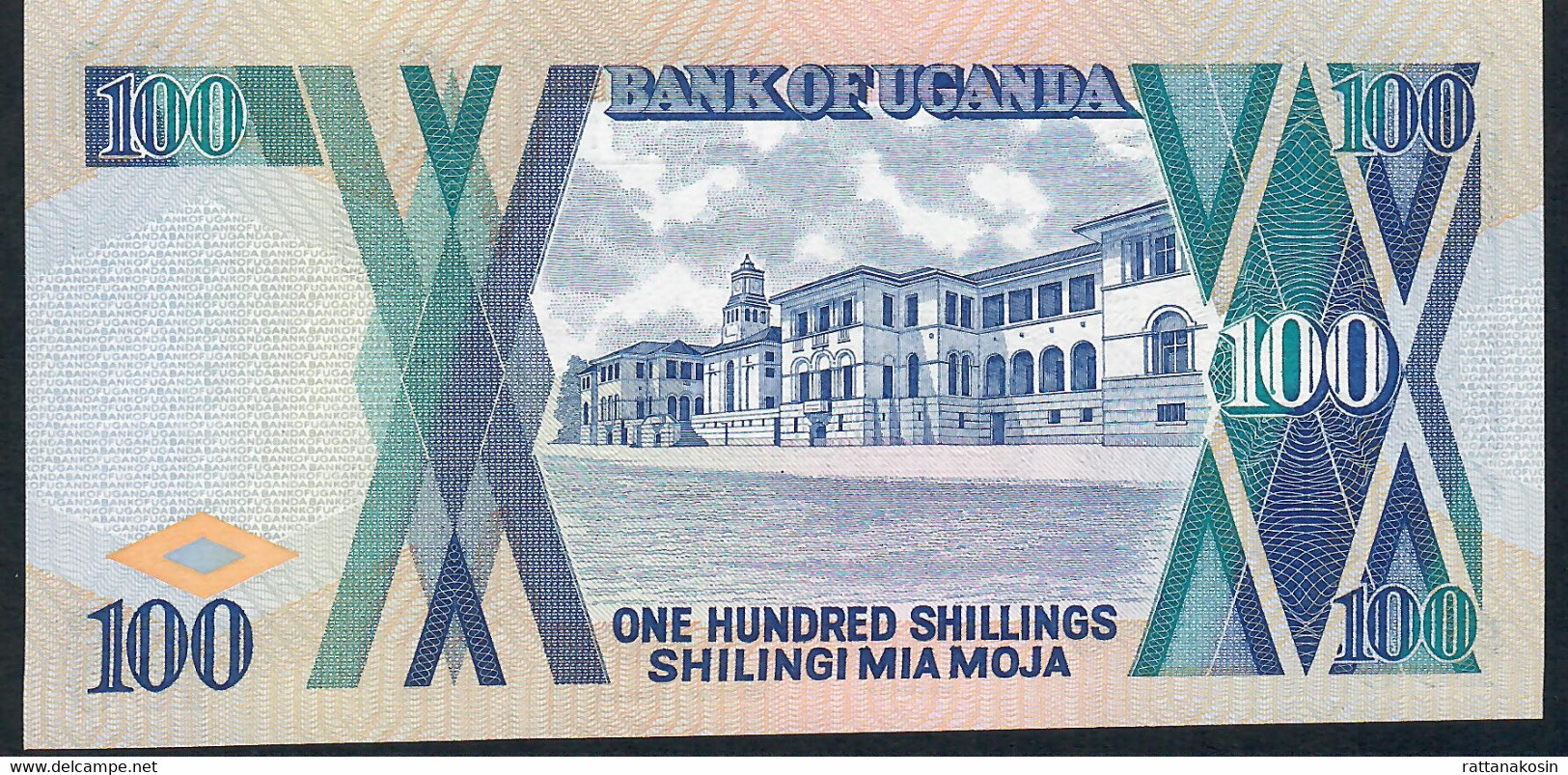 OUGANDA UGANDA P31b 100 SHILLINGS 1988 #FM     UNC. - Uganda