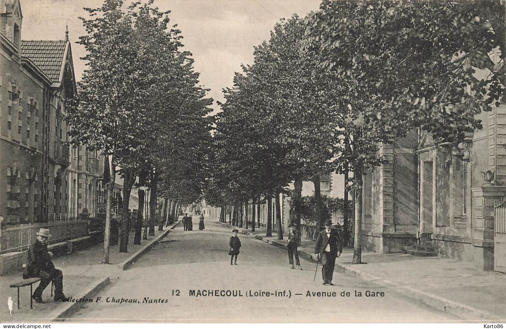 Machecoul * Avenue De La Gare * Villageois - Machecoul