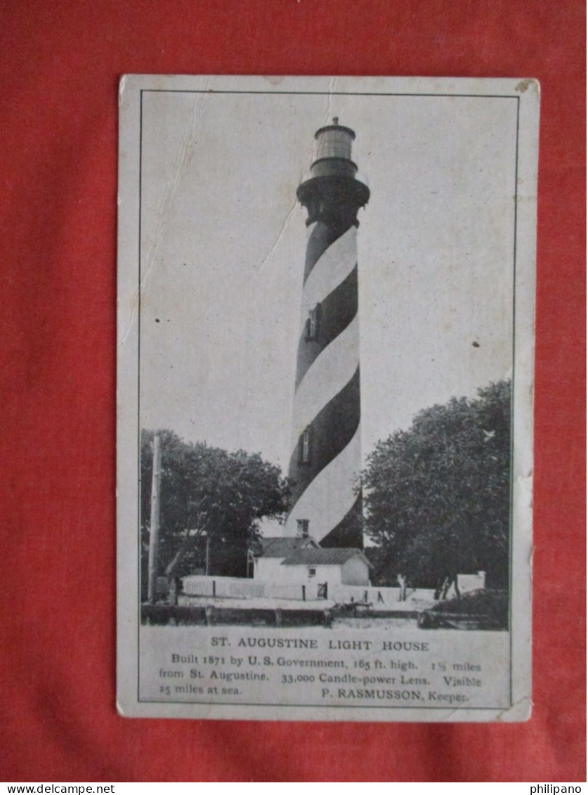 Blank Back. Light House       St Augustine - Florida > St Augustine      Ref 6276 - St Augustine