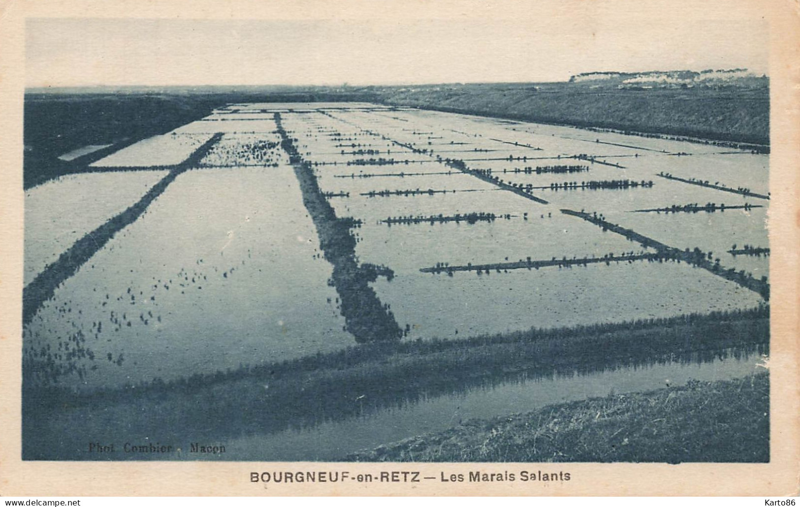Bourgneuf En Retz * Les Marais Salants * Thème Paludier Sel Salt - Bourgneuf-en-Retz