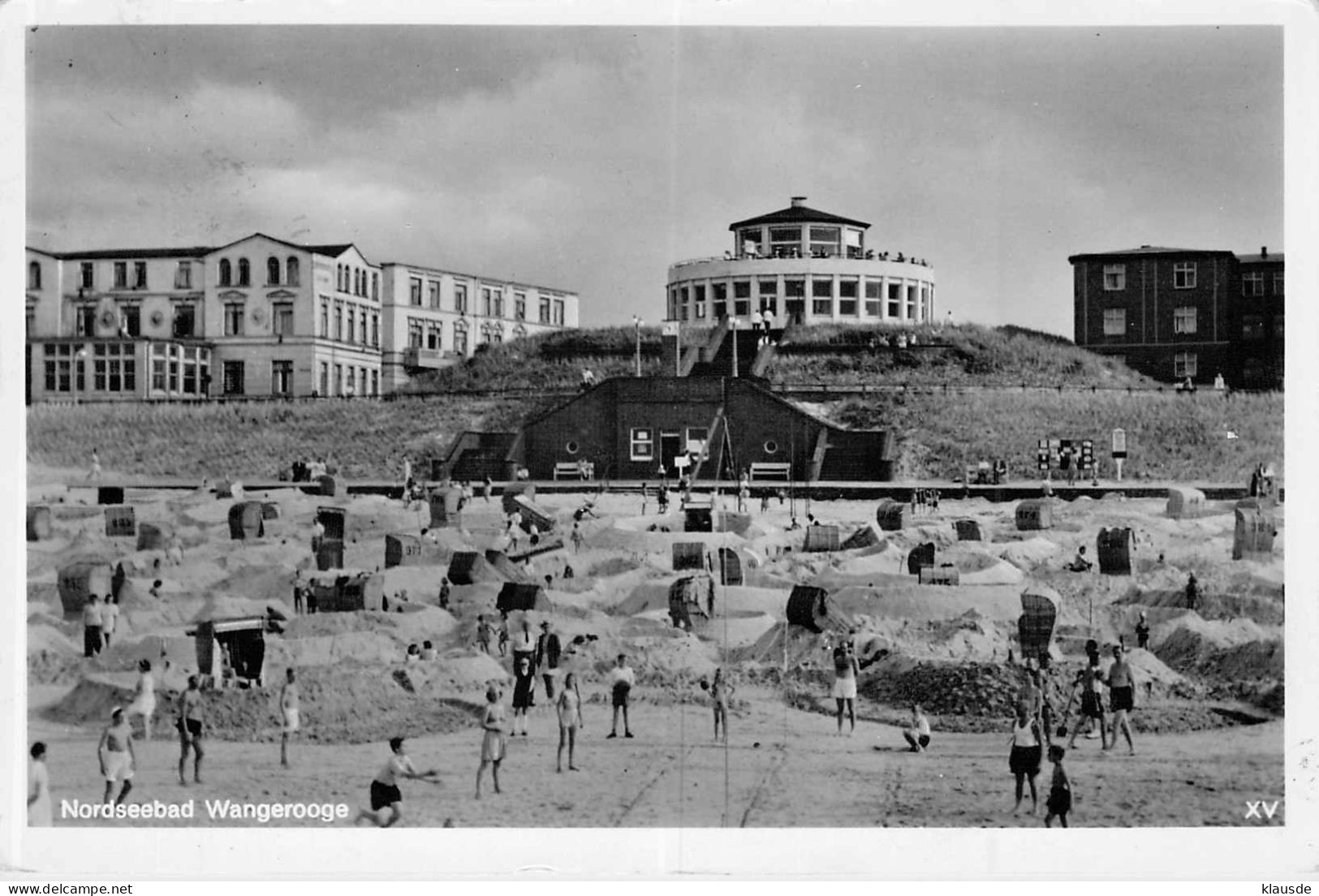 Nordseebad Wangerooge - Strand Gel.1952 SST - Wangerooge