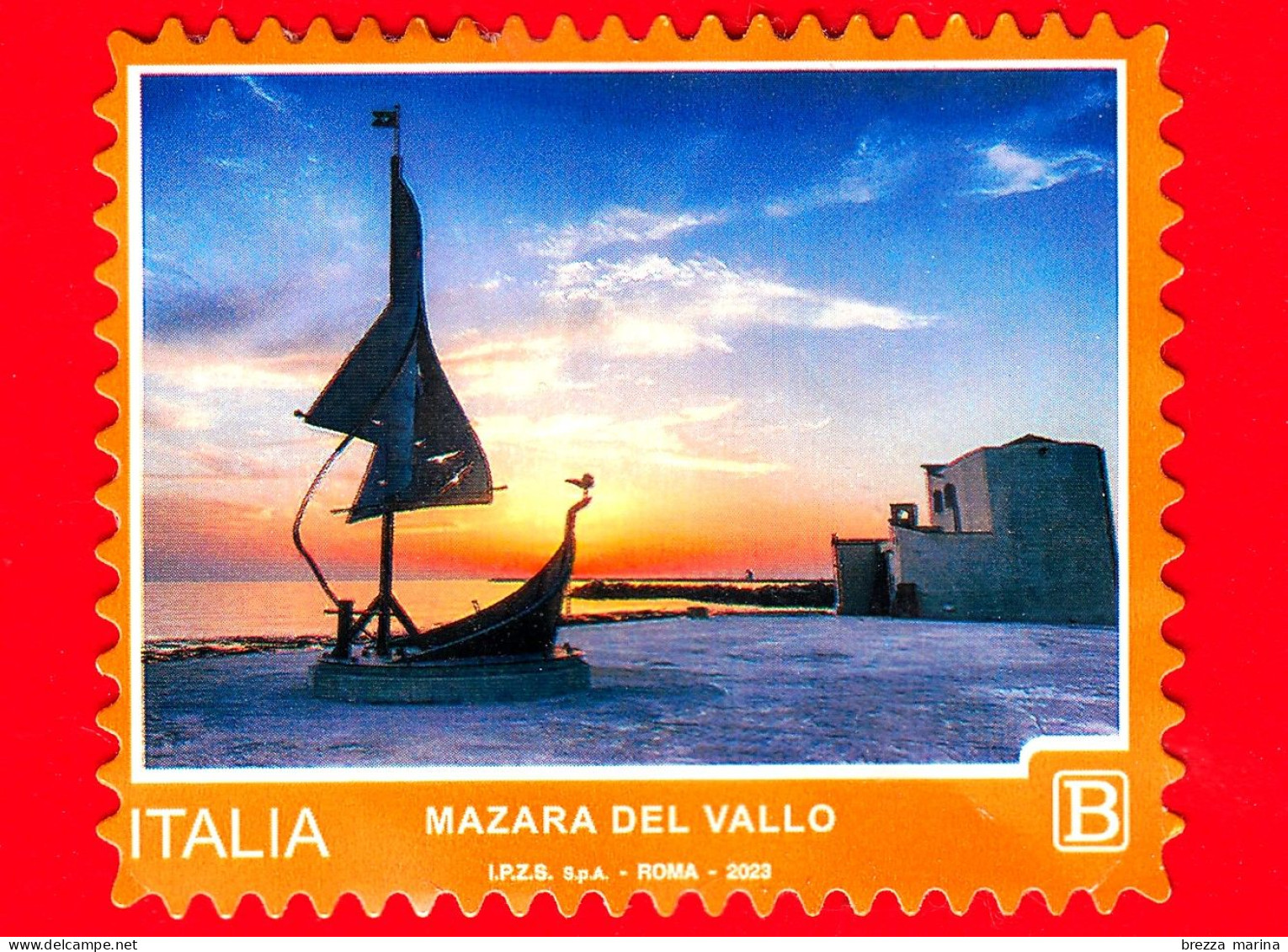 ITALIA - Usato - 2023 - Italia Del Mare – Turismo - Mazara Del Vallo (TP), Sicilia - B - 2021-...: Oblitérés