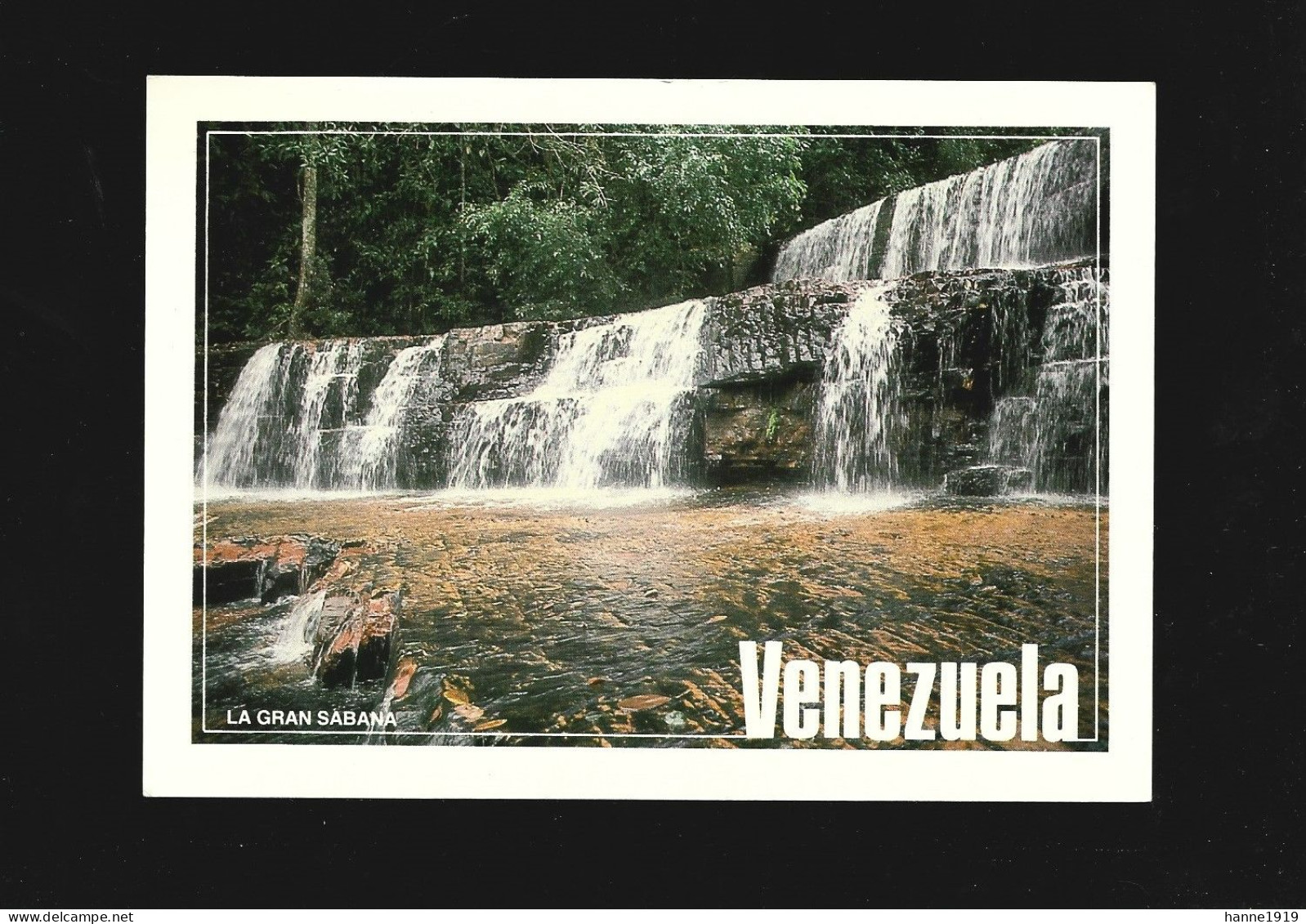 Venezuela La Gran Sabana Photo Raul Sojo Photo Card Htje - Venezuela