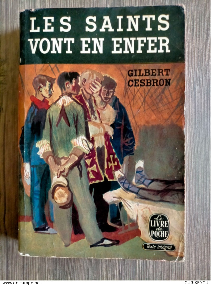 Les Saints Vont En Enfer Texte Intégral  1955 Le Livre De Poche - Schwarzer Roman