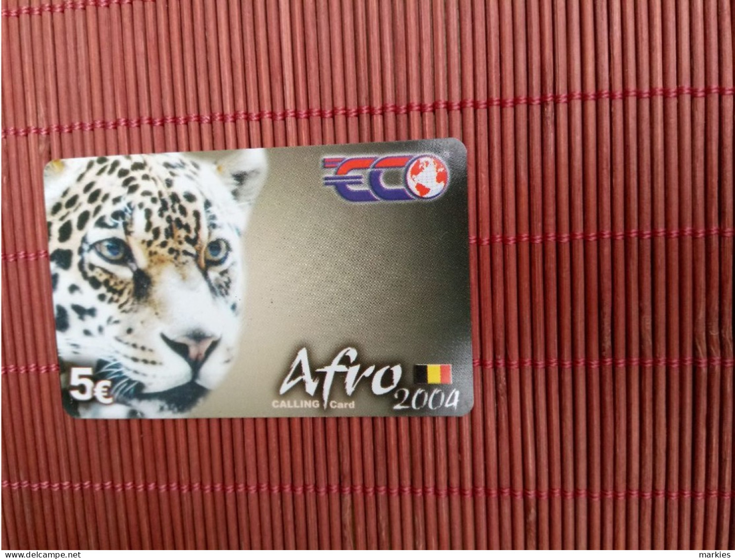 Phonecard Tiger UsedLow Issue Rare - Oerwoud