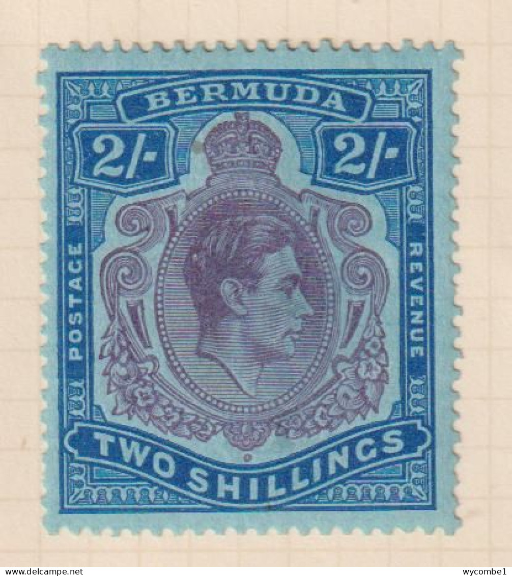 BERMUDA  - 1938-53 George VI Definitive Wmk Mult Script CA 2s (SG116a) Hinged Mint - Bermuda